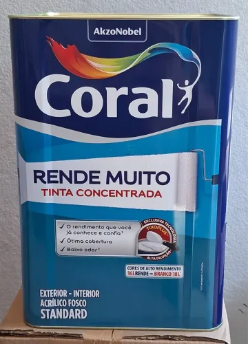 Tinta Coral Rende Muito Cor Gelo - Nova Lacrada