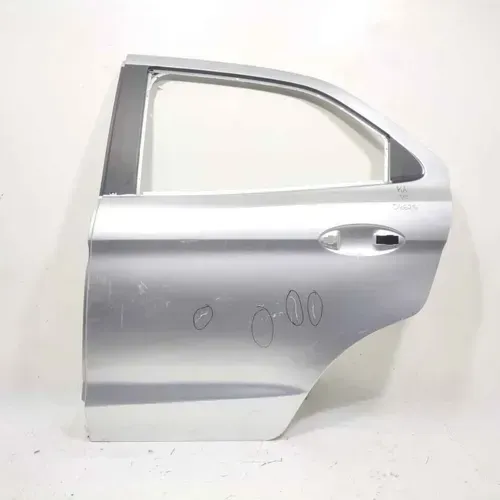 Porta Traseira Esquerda Ford Ka 2014 2022 Prata Avaria