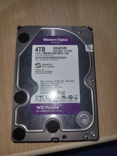 Hd WD Purple Surveillance 4TB