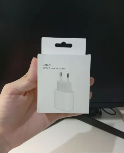 Fonte Turbo USB-C 20W - Alta Qualidade