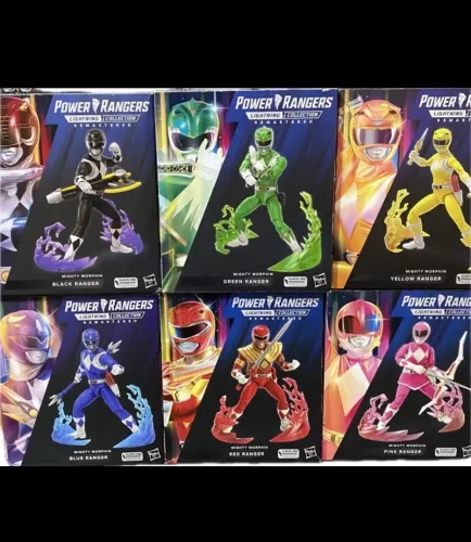 Power Rangers - Lote Completo 