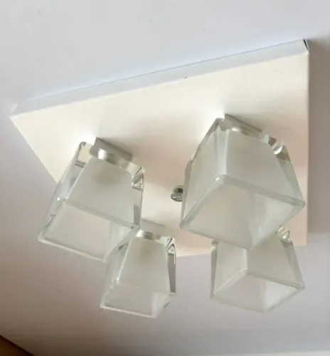 Plafon Gelinho Itamonte p/ 4 Lampadas g9 Halopin