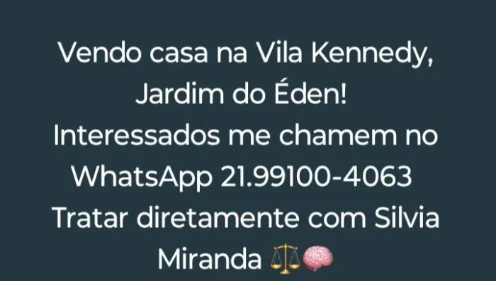 Vendo casa no Jardim Vila Kennedy 