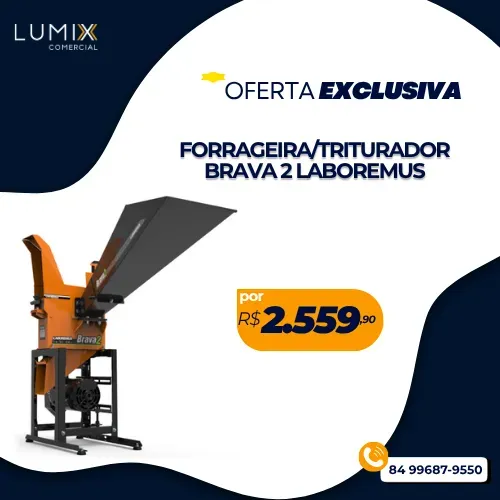 FORRAGEIRA/TRITURADOR BRAVA 2 LABOREMUS