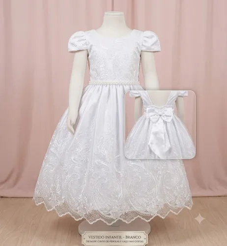 Vestido infantil 