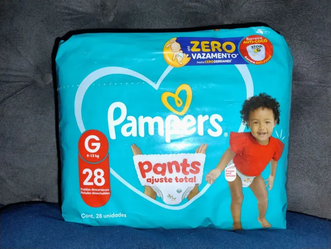 Fraldas Pampers Shortinho G