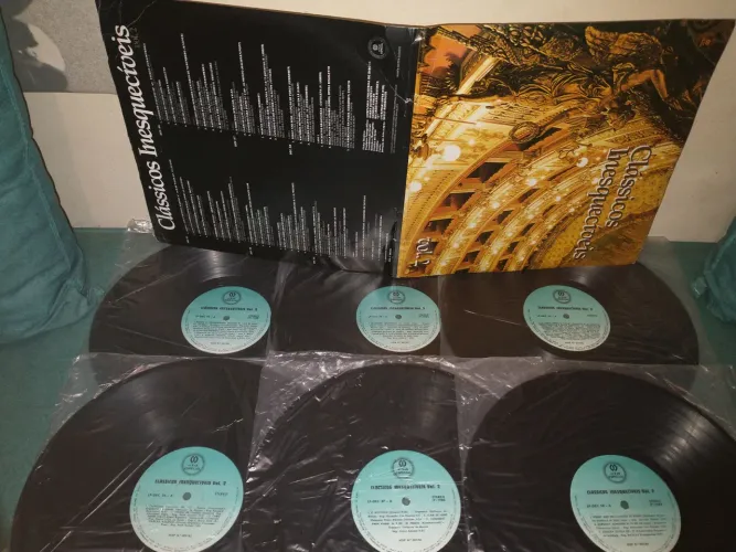 Clássicos inesquecíveis 2 6 LP CID 1988 Rossini Ponchielli Borodin Khachaturian Massenet