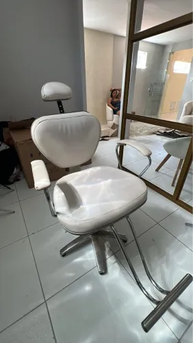 Cadeira hidráulica de salão de beleza