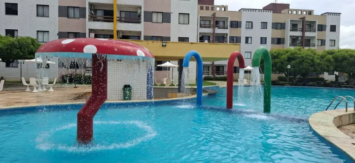 Cumbuco: Lindo vivenda das aguas 3 quartos nascente