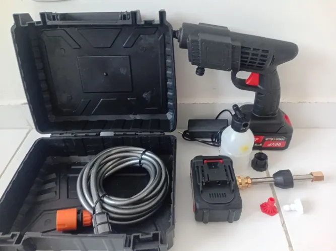 Lavadoura portátil  a bateria 