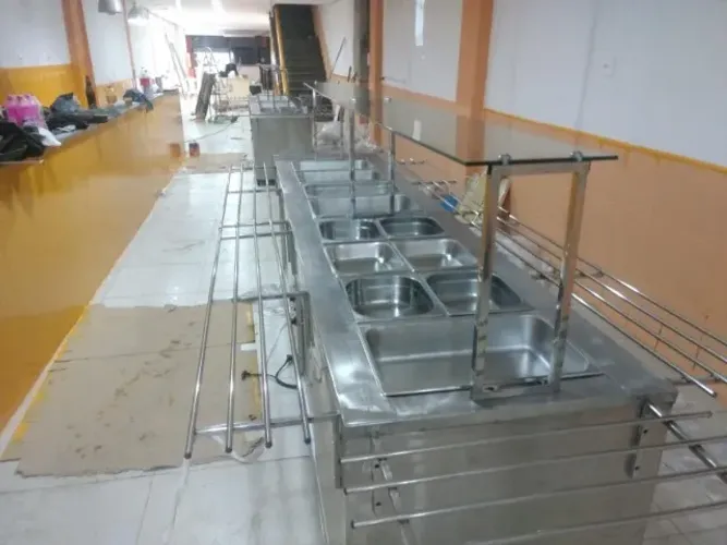 Buffet Refrigerado, Aquecido e Banho Maria