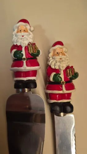 Espatulas de natal em resina