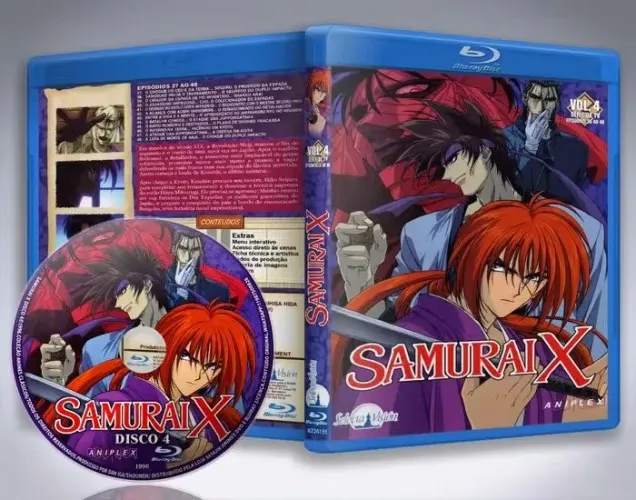 SAMURAI X (1996) DISCO 3 E 4 BLU-RAY