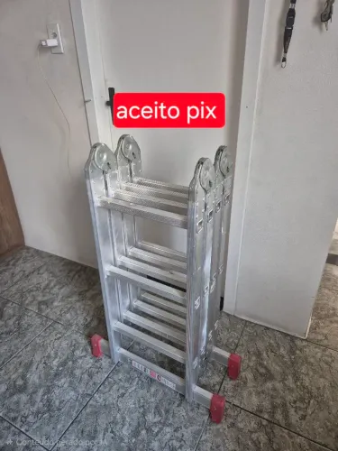 Escada articulada 12 degraus