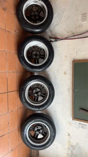 Rodas gol turbo * Furação 4x100 (padrão VW)