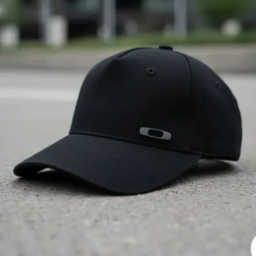 Boné Oakley Square O Cap Preto Fechado - Original !