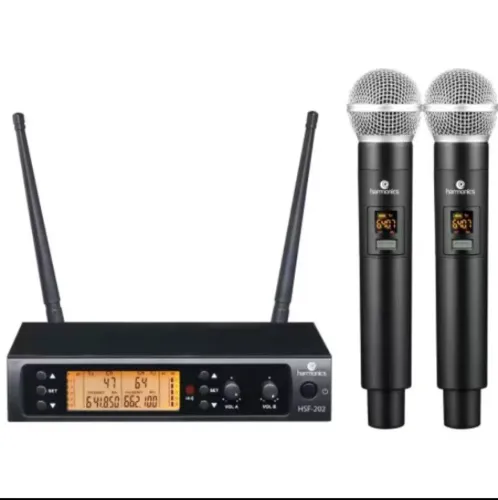 Microfone harmônics sem fio hsf-200