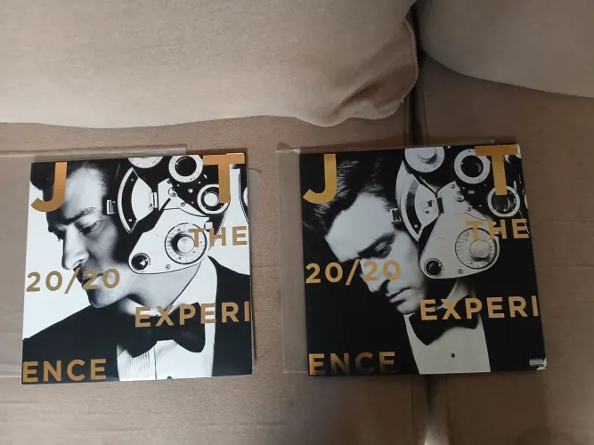 Disco de Vinil Justin timberlake 4 discos