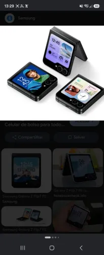 Z Flip 7 FE seminovo