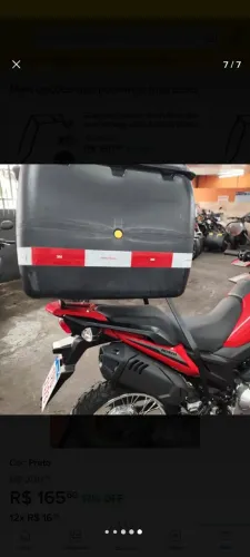Suporte para baú XRE 190