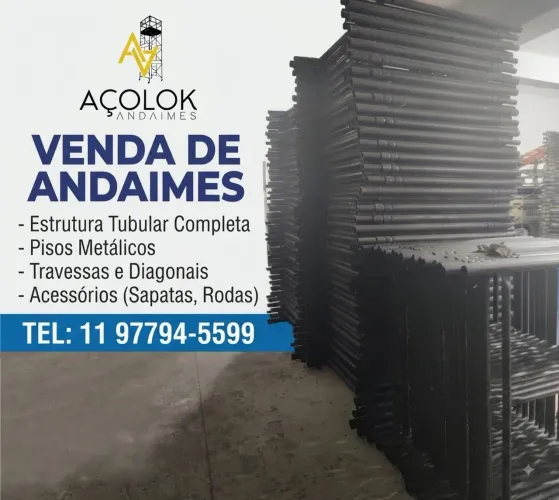 Andaimes direto do fabricante