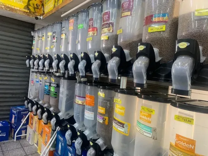 Dispenser expositor de ração 40 litros