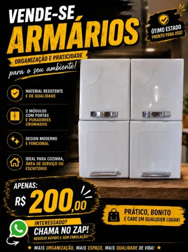 Armário de aço