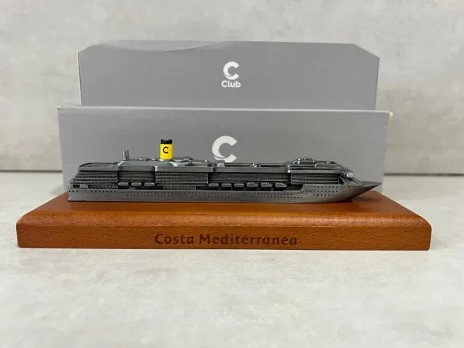 Miniatura navio Costa Mediterrânea- Costa Cruzeiros