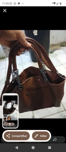 Bolsa feminina grande 