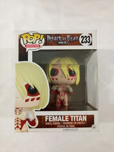 Funko Pop Female Titan 233 Original 2017 Vaulted Raro 6 Polegadas