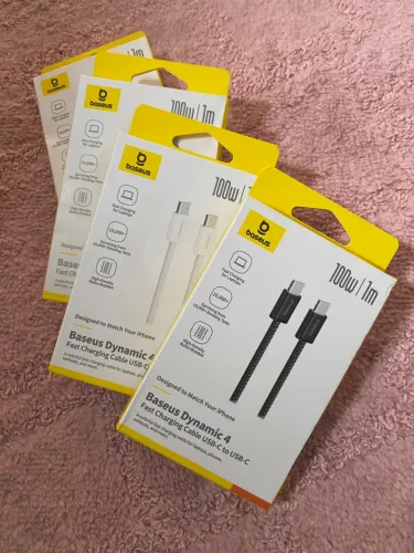 Cabo Baseus Original Usb-C 100W Novo