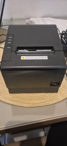 Impressora Térmica 80mm JP80H com Saída de Rede e USB ? Perfeita para iFood e Delivery