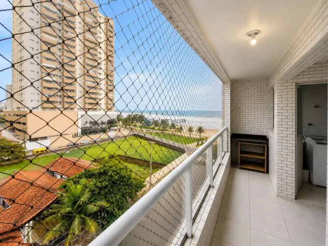 Apartamento à venda com 1 dormitório em Praia Grande no bairro Caiçara