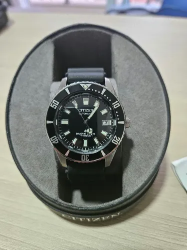 Relógio Citizen Automatic Promaster Fujitsubo Titanium NB6021-17e masculino