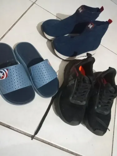 Combo de calçados infantil masculino Tam 28 