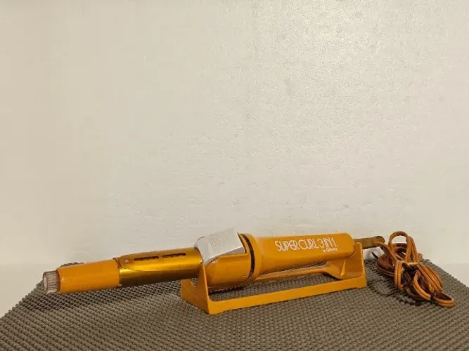 Modelador De Cabelos Vintage Gillette Super Curl 3 Em 1 - Na Caixa