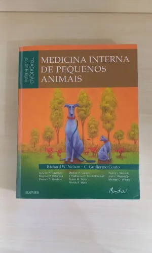 Livro Medicina interna de pequenos animais, Nelson e Couto, 5ª ed.