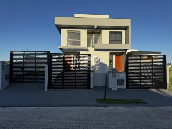 Casa financiável perto da praia, com 2 suítes à venda, 99,30 m² - Campeche - Florianópolis