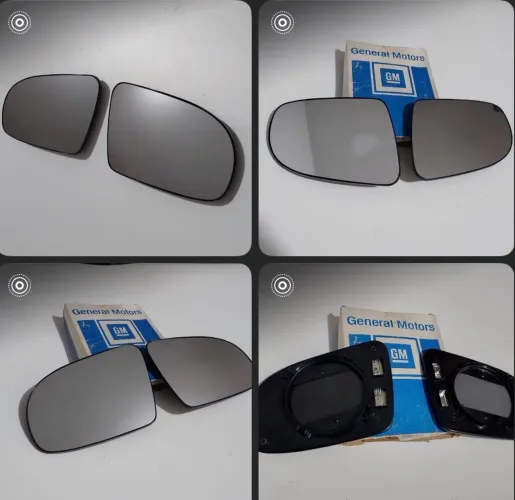 Par de lente de retrovisor elétrico com aquecimento ORIGINAL GM  CORSA GSI GLS GL