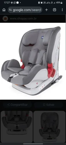 Cadeirinha Chicco Youniverse Fix ISOFIX 9 a 36kg - Excelente Estado