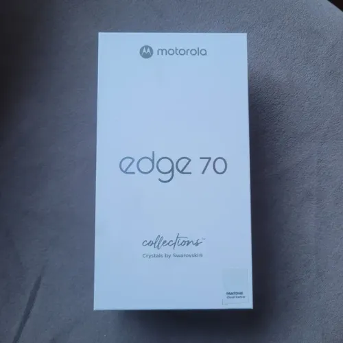 Moto Edge 70 5G 512GB Cloud Dancer Swarovski Novo Lacrado
