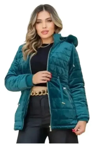 Casaco feminino parka 