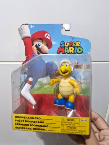 Boneco Bommerang Bro Super Mario Jakks Lacrado