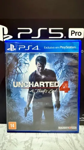 UNCHARTED 4: A Thief's End - PS4 (PlayStation 4 e 5)