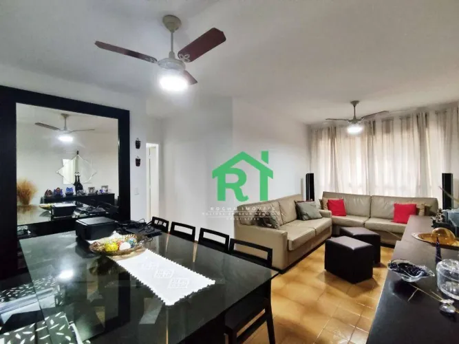 Apartamento com 3 quartos (1 suíte), 1 vaga e lazer à venda em Jardim Astúrias, Guarujá