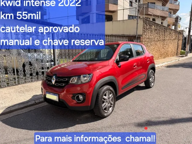 Renault Kwid Intense 1.0 Flex 12V 5P Mec. 2022