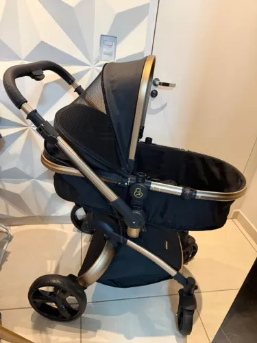 Carrinho Galzerano Vulkan Golden + Bebê Conforto
