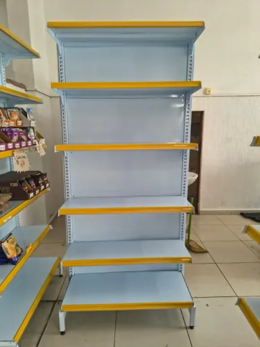 KIT de 2 Gondolas de Parede Brancas 0,91 L x 2,00