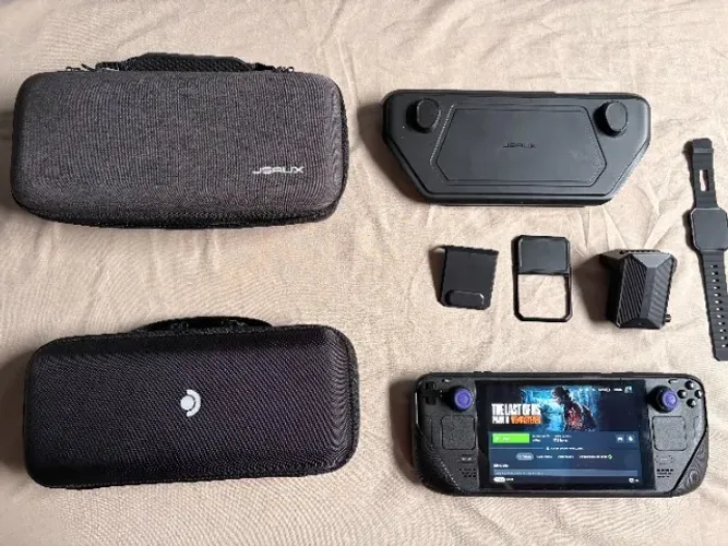 Steam Deck LCD 1Tb + acessórios