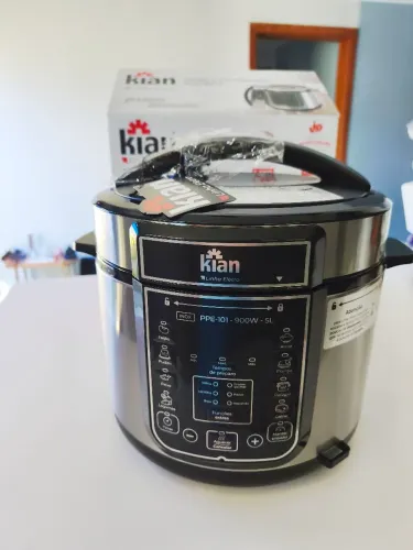 Panela de Pressão Elétrica 5L Nova na Caixa
